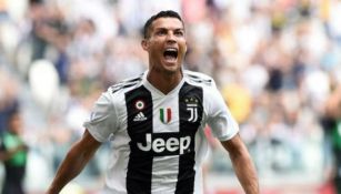 Cristiano celebra anotación con Juventus