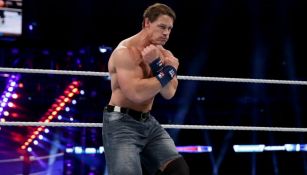 John Cena, durante una lucha de WWE