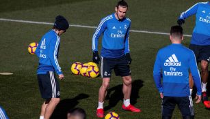 Gareth Bale en un entrenamiento con América