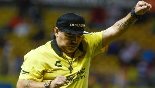 Maradona festeja triunfo con Dorados