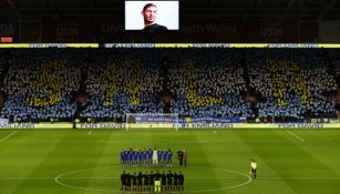 Homenaje a Emiliano Sala en Cardiff City Stadium