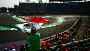 Un aficionado mexicano en el Gran Premio de México