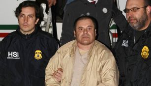 Joaquín Guzman, al momento de su extradición 