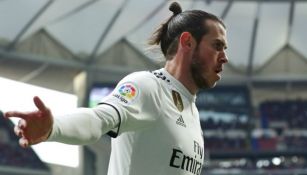 Gareth Bale durante el partido contra Levante
