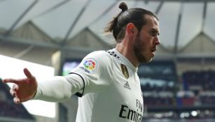 Gareth Bale durante un partido del Real Madrid 
