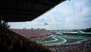 Mucha gente disfruta del Gran Premio de México 