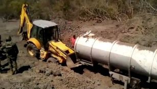 Tanques cisterna enterrados en Veracruz