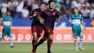 Eduardo López festeja gol ante Zacatepec