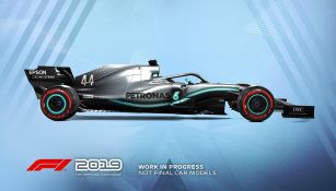 Prototipo del modelo del Mercedes para F1 2019