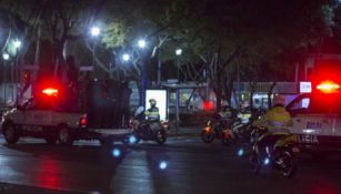 Operativo policial en la Ciudad de México