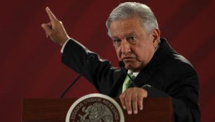 López Obrador durante conferencia de prensa