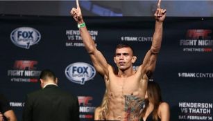 Rodrigo 'Monstruo' de Lima previo a una pelea de UFC 