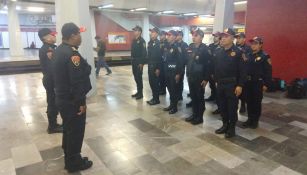 Agentes auxiliares del Metro de la Ciudad de México