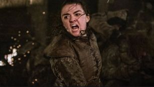 Arya Stark durante una escena de Game Of Thrones