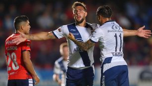 Lucas Cavallini celebra gol de la victoria contra Veracruz 