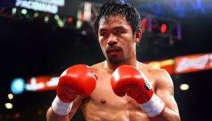 Manny Pacquiao durante un combate