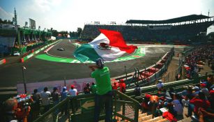 Aficionados durante el Gran Premio de México
