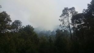 Un incendio en Tlalpan