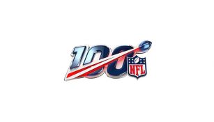Logo de la temporada 100 de la NFL