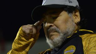 Maradona, en el banquillo de Dorados
