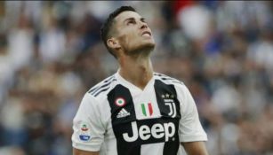 Cristiano se lamenta en partido de Juventus 