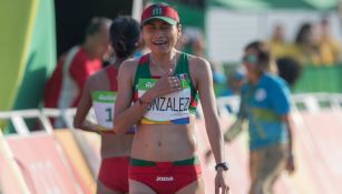 Lupita González durante los Juegos Olímpicos de Río 2016