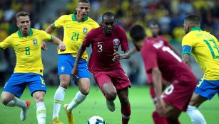 Qatar, en juego amistoso contra Brasil 