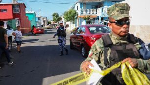 Autoridades acordonan zona en que Marcos Miranda fue secuestrado