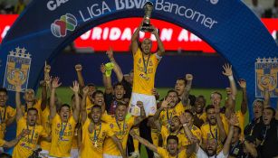 Tigres festeja su título del Clausura 2019