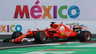 Una monoplaza durante en GP de México 
