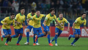 Brasil festeja pase a Semifinales de Copa América