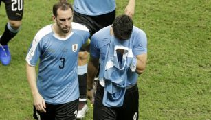 Luis Suárez abandona el terreno de juego en medio del llanto