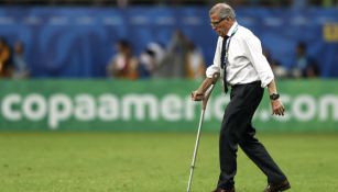 Óscar Tabárez en lamento tras caer ante Perú 