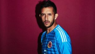 Camilo Vargas con la camiseta de la selección de Colombia 
