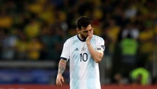 Messi lamenta una acción con Argentina