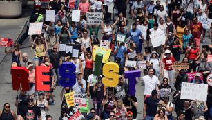 Protestas en Chicago a causa de las redadas de indocumentados