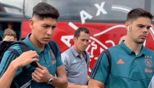 Edson Álvarez realiza viaje con el Ajax