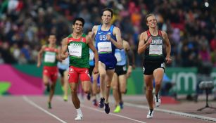 José Villarreal gana el oro en los 1500 metros planos