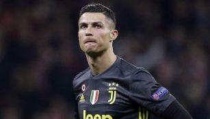 Cristiano Ronaldo en partido con la Juventus