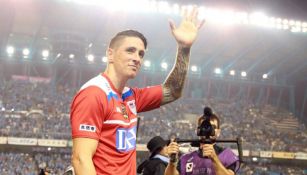 Fernando Torres se despide en su último juego como profesional