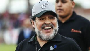 Maradona, durante su etapa en Dorados 