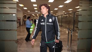 Guillermo Ochoa a su llegada a México