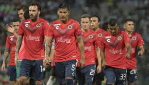 Jugadores del Veracruz se lamentan tras goleada contra Santos 
