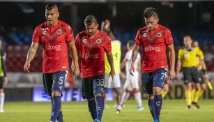 Jugadores del Veracruz se lamentan 