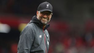 Jürgen Klopp sonríe tras un triunfo del Liverpool