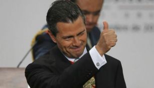 Peña Nieto, durante un evento