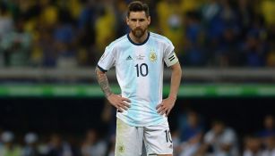 Lionel Messi durante la Copa América de Brasil 