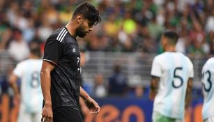 Néstor Araujo lamenta una acción con la Selección Mexicana