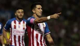 Molina festeja gol ante Juárez