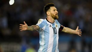 Lionel Messi con la Selección de Argentina